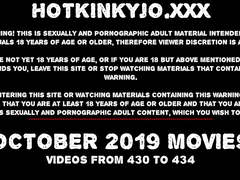 OCTOBER 2019 HOTKINKYJO site: double anal fisting & prolapse