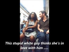 Black married girl cheating on her white husband.mp4