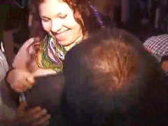 Big titty mardi gras flasher