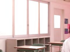 Schoolgirl Flashing Her Panties.