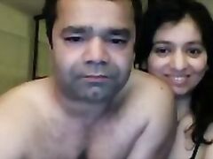 Self recorded video of exotic Indian babe taking her clothes off