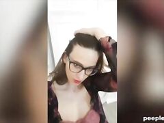 Nerdy Amateur Learns About her Bush