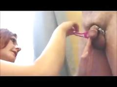 Amateur Couple Surprise Cock Shaving
